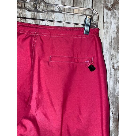 Women's Vintage Y2K GAP Hot Pink Cropped Ankle Drawstring Capris Pants Size XS - Picture 7 of 10